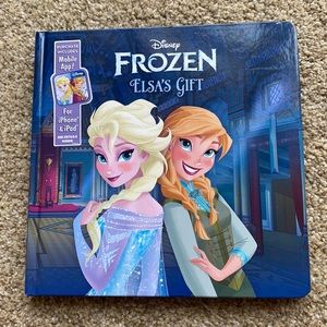 Disney Frozen Elsa’s Gift Hardcover Board book includes mobile app